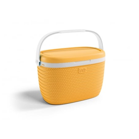 Frigorifero portatile adriatic linda 29x40.4x27.4cm 18l giallo [9818/g]