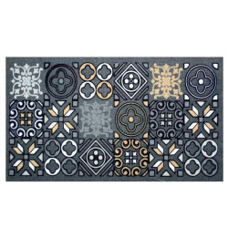 Zerbino xtra maiolica zgflma407017 11729 in gomma floccato 40x70cm