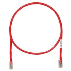 Cavo patch panduit tx6a-28 cat6a f/utp rj45 3m rosso [utp28x3mrd]