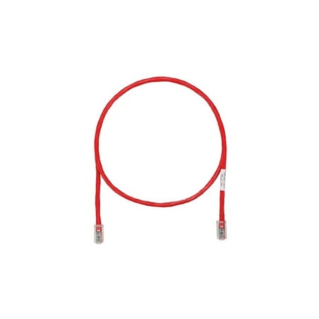 Cavo patch panduit tx6a-28 cat6a f/utp rj45 3m rosso [utp28x3mrd]