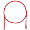 Cavo patch panduit tx6a-28 cat6a f/utp rj45 3m rosso [utp28x3mrd]
