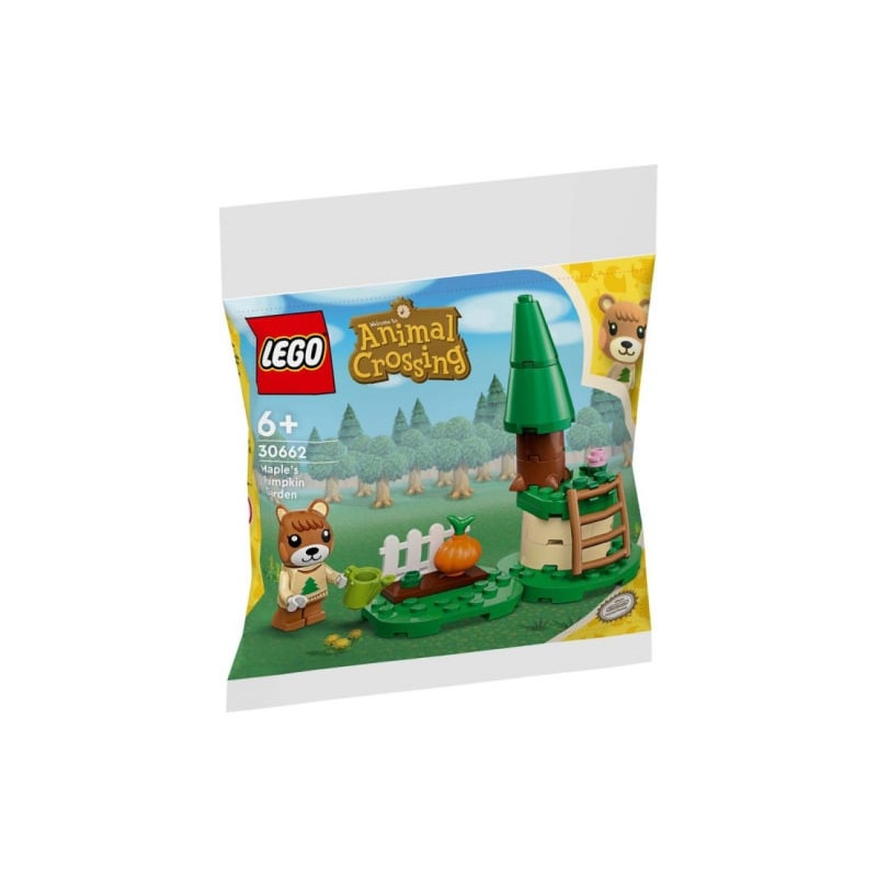 Lego animal crossing giardino delle zucche di mona con 1 figurina