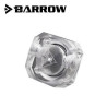Flussometro barrow rgb plexi 5v slfv1 lrc 2.0 nero/trasparente