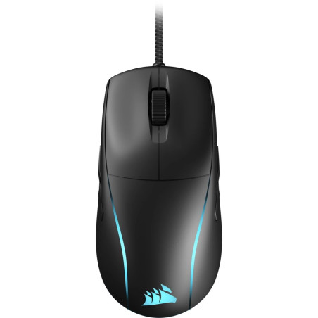 Mouse da gioco corsair m75 lightweight rgb cablato/ottico usb-a