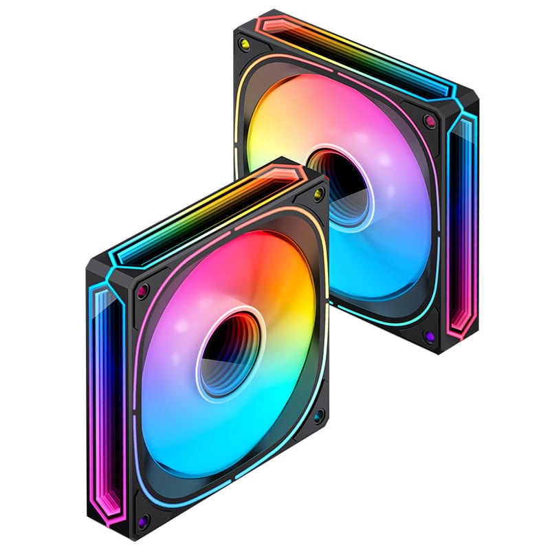 Ventola 120x120 jonsbo fr-505 120mm argb nero [fr-505b]