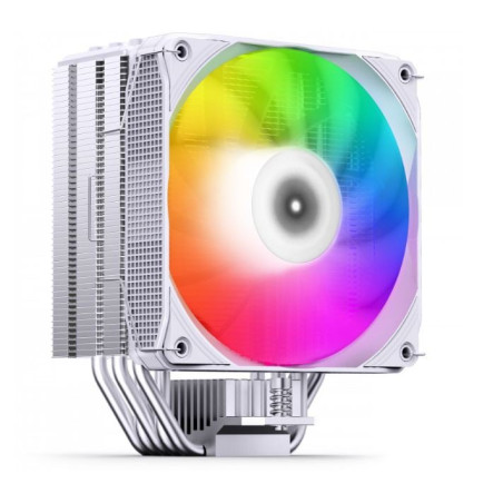 Dissipatore cpu a ventola jonsbo pisa a5 argb 120mm bianco [pisa