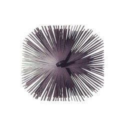 Scovolo camino spazzolificio aiello in acciaio quadro mm.200x200