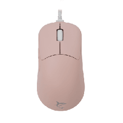 Mouse white shark graphene ottico con cavo 1.5m 6d usb 12400dpi rosa