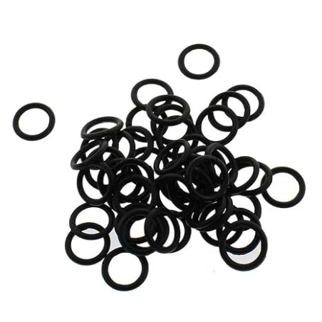 Anello di tenuta xspc per filettatura g1/4 o-ring nero 50pz