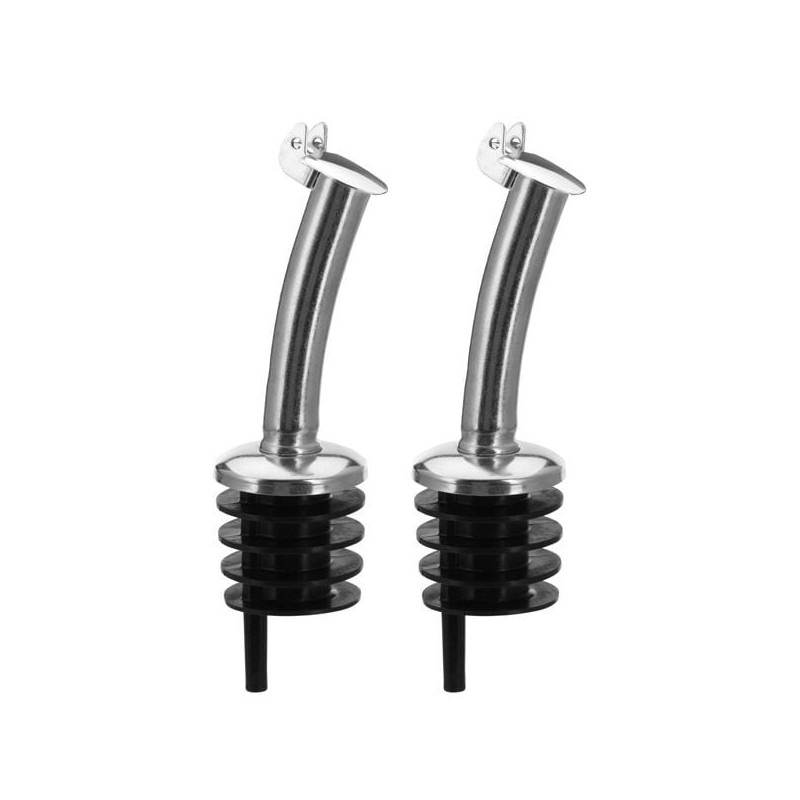 Beccuccio bottiglia westmark in acciaio inossidabile argento 2pz