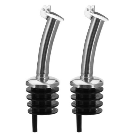 Beccuccio bottiglia westmark in acciaio inossidabile argento 2pz