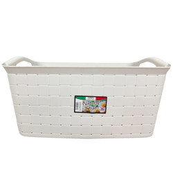 Cesta portabiancheria lega country 35l 53x37x25cm colori assortiti