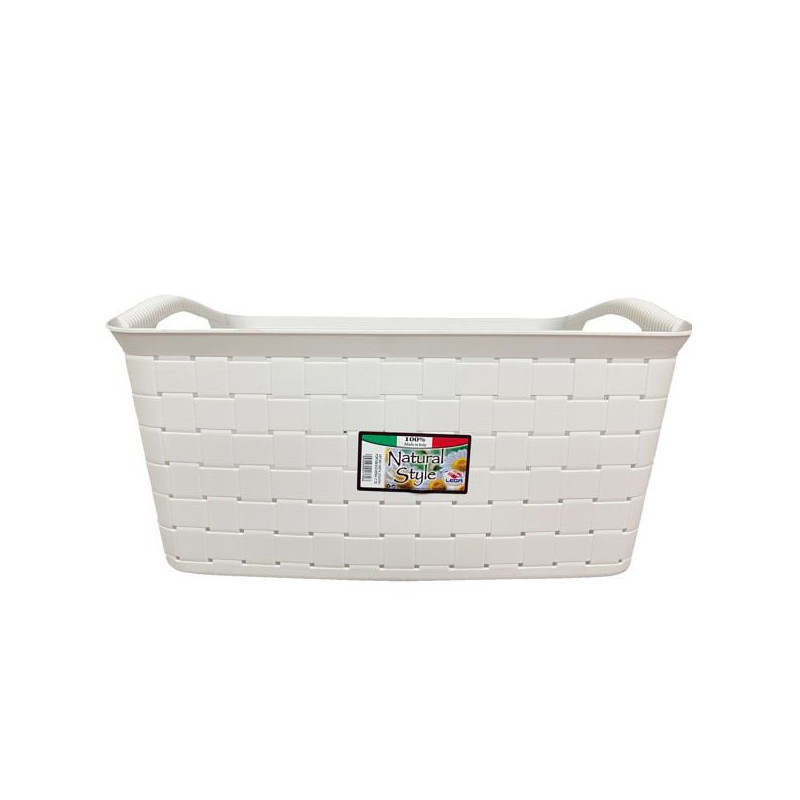 Cesta portabiancheria lega country 35l 53x37x25cm colori assortiti