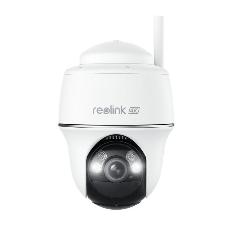 Telecamera ip reolink argus series b440 dome wireless 8mp bianco