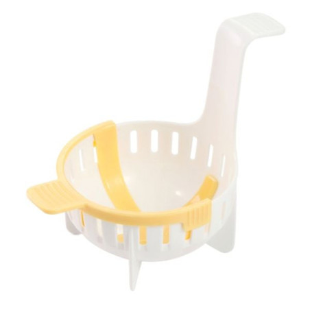 Cuociuova in camicia tescoma presto in plastica 14x9x11cm bianco