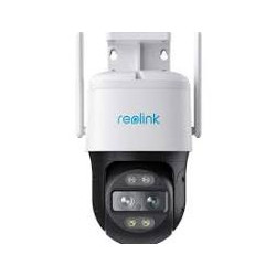 Telecamera ip reolink trackmix serie w760 dome 8mp bianco/nero [trackmix