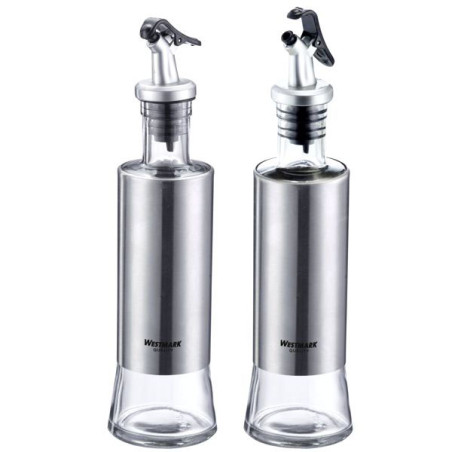 Set dispenser per aceto e olio westmark lisbon in vetro rivestito