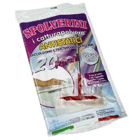 Panno adg spazzolone antistatico 20pz 20x30 [000223]
