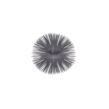 Scovolo camino spazzolificio aiello in acciaio tondo mm.250 [spazzolifici]