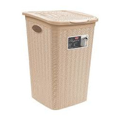 Portabiancheria stefanplast elegance 50l cashmere [30084]