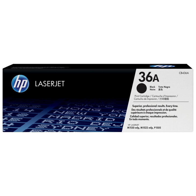 Toner hp laser nero [cb436a]