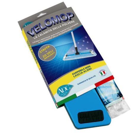 Panno di ricambio adg velomop con staffa 20pz [000186]