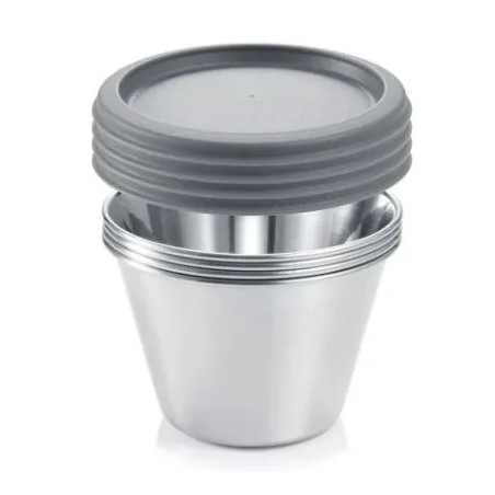 Stampo budino tescoma grandchef acciaio/inox 4pz [428718]