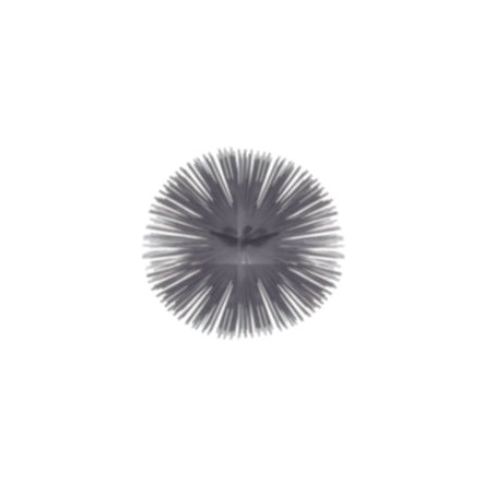 Scovolo camino spazzolificio aiello in acciaio tondo mm.400 [spazzolifici]