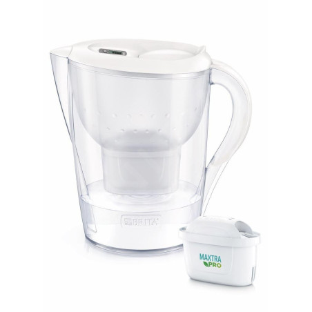 Caraffa filtrante brita marella con filtro 3.5l bianco [1052780]