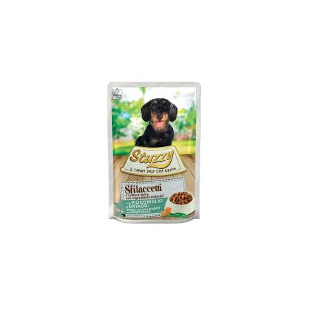 Magime umido agras pet foods monoproteina di sfilaccetti al coniglio