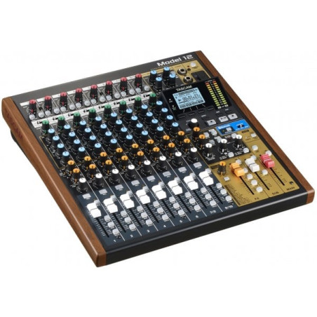 Mixer audio tascam modello 12 10canali maronne [model 12]