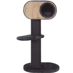 Tiragraffi zolux wonderful per gatto 60x42.5 x114cm grigio [504161gri]