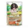 Cibo umido agras pet foods per cani stuzzy bocconcini con tacchino