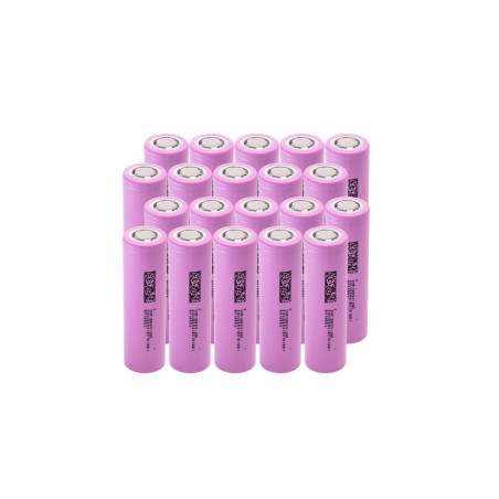 Pila green cell domestica/ricaricabile li-ion 3.6v rosa 20pz