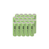Pila green cell domestica ricaricabile 3.7v verde chiaro 20pz [20gc18650nmc29]