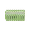 Pila green cell domestica ricaricabile 3.7v verde chiaro 50pz [50gc18650nmc29]