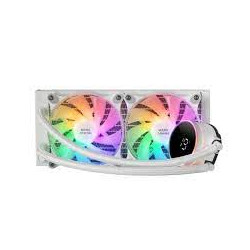 Dissipatore a liquido mars gaming ml-lcd240 500w bianco [mllcd240w]