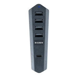 Hub usb big ben slim per ps5 5porte usb-c nero