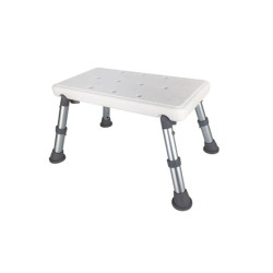 Sgabello da bagno reha fund niski rf-823 2in1 poggiapiedi per