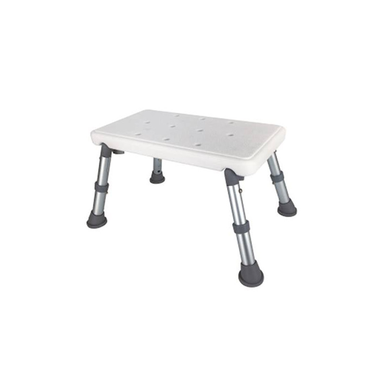 Sgabello da bagno reha fund niski rf-823 2in1 poggiapiedi per