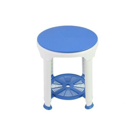 Sgabello da bagno reha fund rf-824 girevole con ruote max 150kg