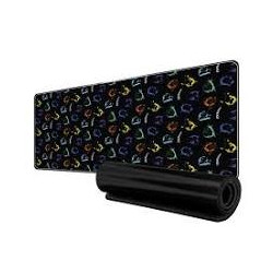 Mousepad paladone pokemon graffiti 35x80 nero