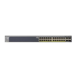 Switch netgear gs728tp gestito l2+/l3 24 porte gigabit ethernet 10/100/1000