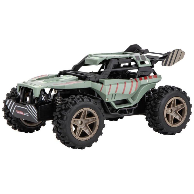 Modellino carrera elettrica per principianti 1:20 rc nero/verde [wrcaes0cf041860]