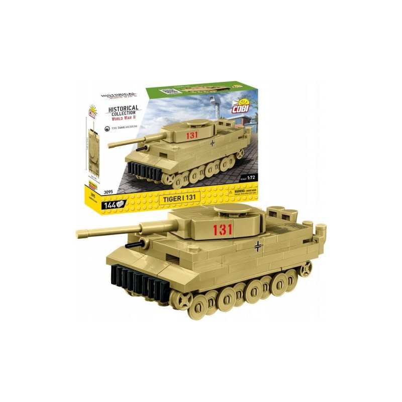 cobi klocki historical collection 3095 carro armato seconda guerra