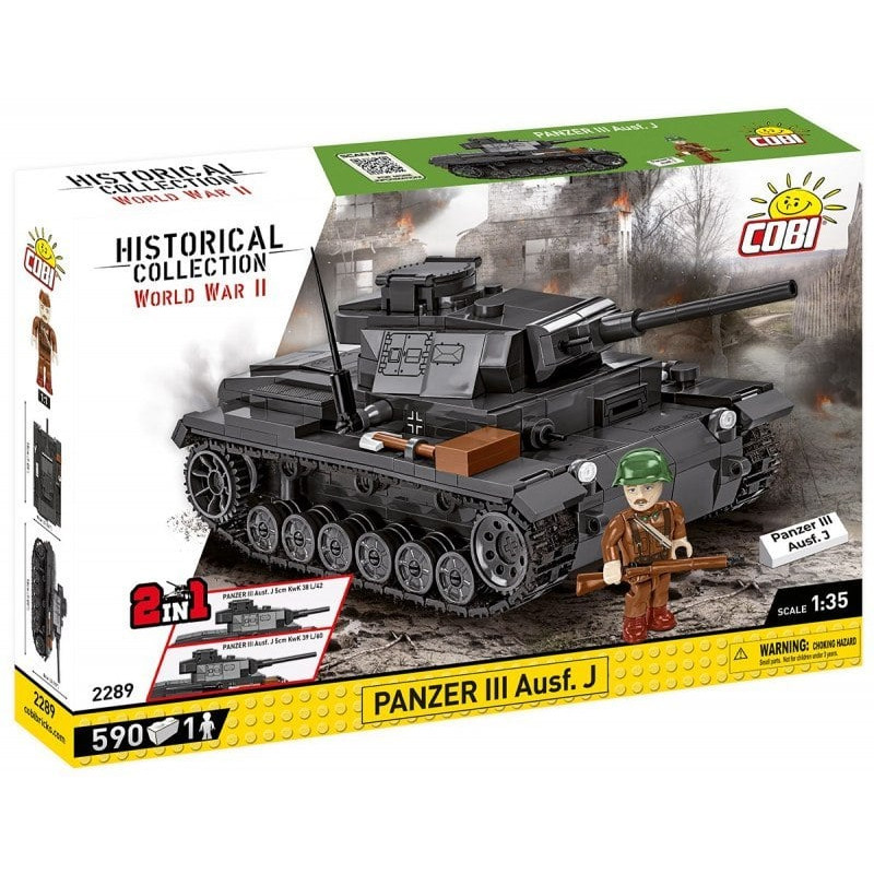 Cobi klocki collezione storica seconda guerra mondiale panzer iii
