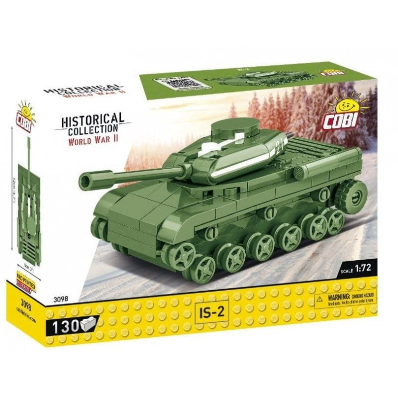 Cobi klocki collezione storica seconda guerra mondiale is-2 1/72