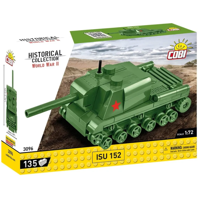Cobi klocki collezione storica seconda guerra mondiale isu 152 1/72