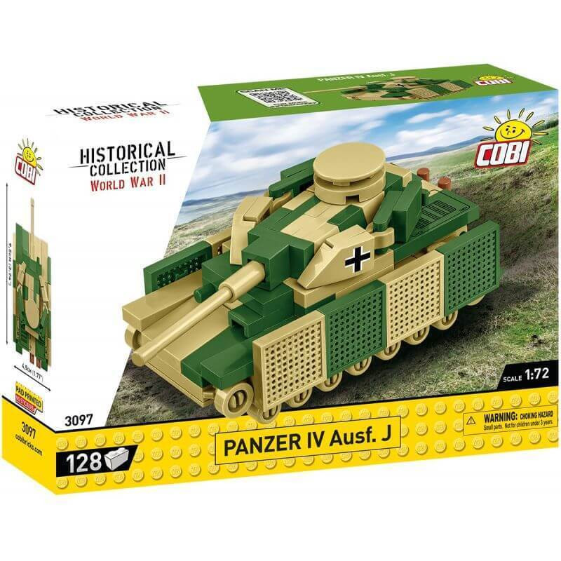 Gioco da costruzione cobi klocki panzer iv ausf.j il carro della