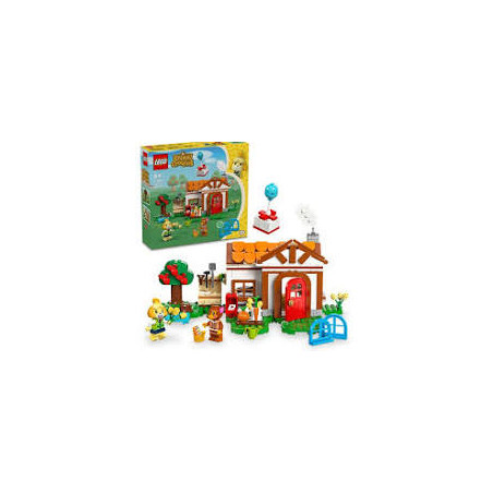 Lego animal crossing 77049 benvenuta, fuffi! 1/35 multicolore